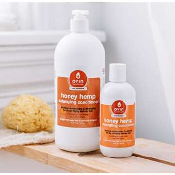 Oyin Handmade Honey Hemp Conditioner, 8.4 Ounce