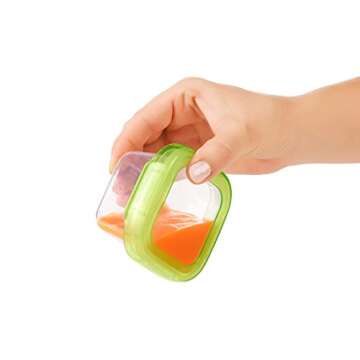 OXO Tot Baby Blocks Freezer Storage Containers for Baby Food