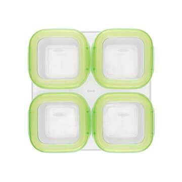 OXO Tot Baby Blocks Freezer Storage Containers for Baby Food