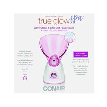 True Glow by Conair Warm Steam/Cool Mist Facial Sauna