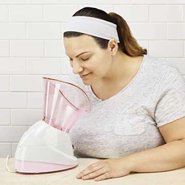 True Glow by Conair Warm Steam/Cool Mist Facial Sauna