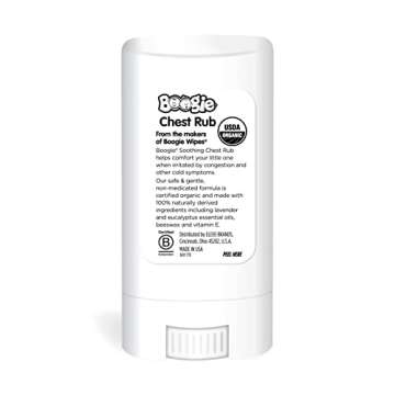 Boogie Chest Rub Stick - Naturally Derived Eucalyptus and Lavender Relief