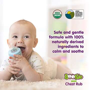 Boogie Chest Rub Stick for All Natural Soothing Relief