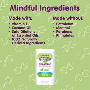 Boogie Chest Rub Stick for All Natural Soothing Relief