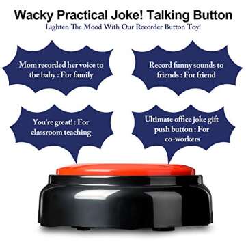 Versatile Record Talking Button for Communication & Learning