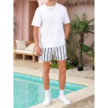 Soly Hux Quick Dry Swim Shorts with Pockets for Men