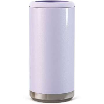 Maars Skinny Can Cooler for Slim Beer & Hard Seltzer | Stainless Steel 12oz Sleeve, Double Wall Vacu...
