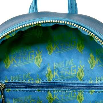 Loungefly Backpack Disney - The Lion King - Be Prepared - Backpack - The Lion King Classic - Cute Collectable Bag - Gift Idea - Official Merchandise - for Boys, Girls Men and Women