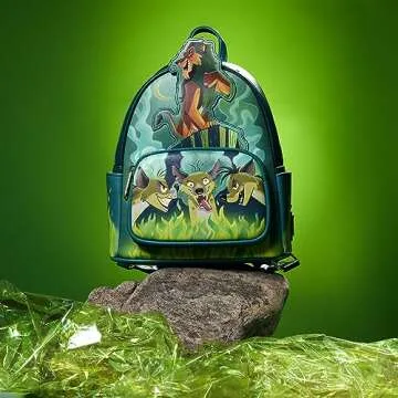 Loungefly Backpack Disney - The Lion King - Be Prepared - Backpack - The Lion King Classic - Cute Collectable Bag - Gift Idea - Official Merchandise - for Boys, Girls Men and Women