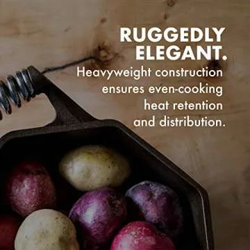 FINEX 5 Quart Cast Iron Dutch Oven - Handcrafted in the USA