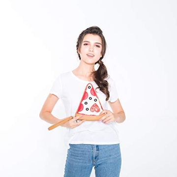 Adorable Pepperoni Slice Pizza Wristlet For Pizza Lovers