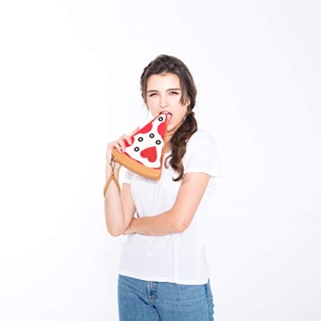 Adorable Pepperoni Slice Pizza Wristlet For Pizza Lovers