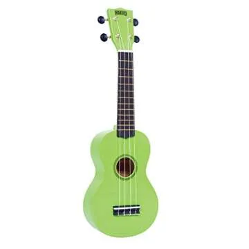 Mahalo Ukuleles MR1GN Rainbow Series Soprano Ukulele – Durable Beginner’s Instrument