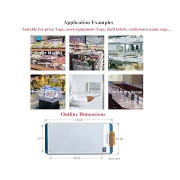 2.13inch E-Ink Display HAT for Raspberry Pi - Low Power