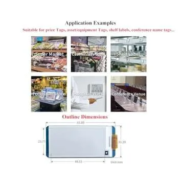 2.13inch E-Ink Display HAT for Raspberry Pi - Low Power