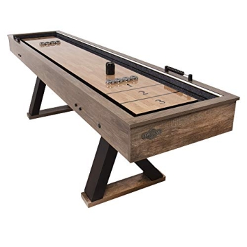American Legend 9 Foot Kirkwood Shuffleboard Table for game nights