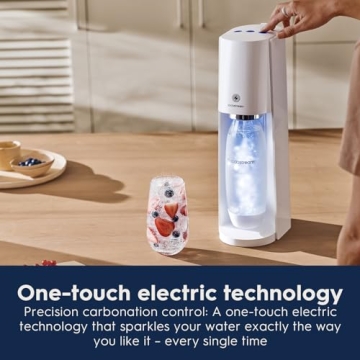 SodaStream E-TERRA Sparkling Water Maker Bundle - Effortless Fizz