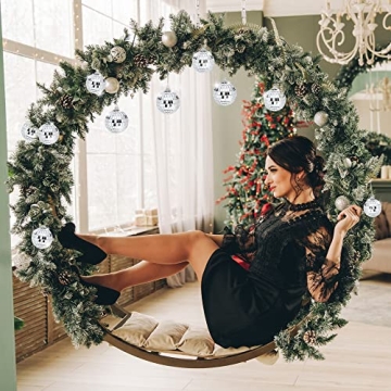 Twavang 12 Mini Disco Balls for Party and Decorations