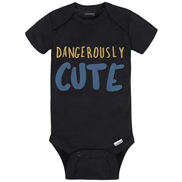 Onesies Brand Baby Boys' 8-Pack Short Sleeve Mix & Match Bodysuits, Dangerously Cute Tiger, 12 Months