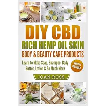 DIY CBD Rich Hemp Oil Skin & Beauty Care Kit: Make Soap, Lotion & More