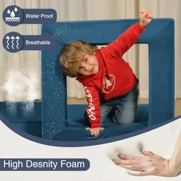 Edbuosy Modular Kids Play Couch - Ultimate 22 Piece Playset