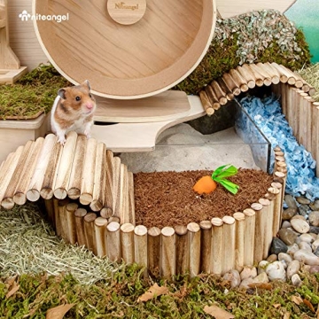 Niteangel Natural Coco Hamster Bedding for Small Animals