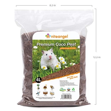 Niteangel Natural Coco Hamster Bedding for Small Animals