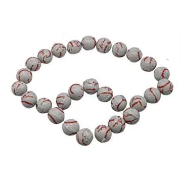 Chocolate Baseballs - 3 LB Resealable Stand Up Bulk Candy Bag (approx. 240 pieces) - Individually Foil Wrapped Mini Chocolate Balls - Sports Themed Bulk Candy