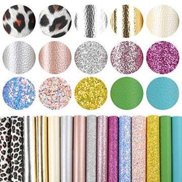 30PCS Faux Leather Earring Making Kit - Creative Essentials