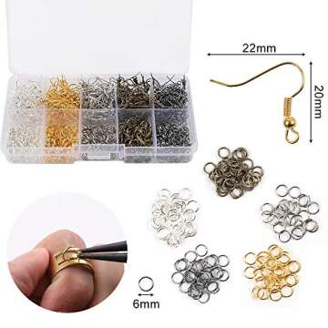 30PCS Faux Leather Earring Making Kit - Creative Essentials