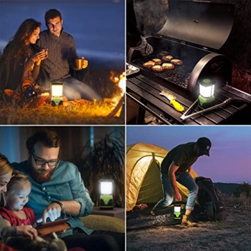 LE 1000LM LED Camping Lantern with 4 Light Modes