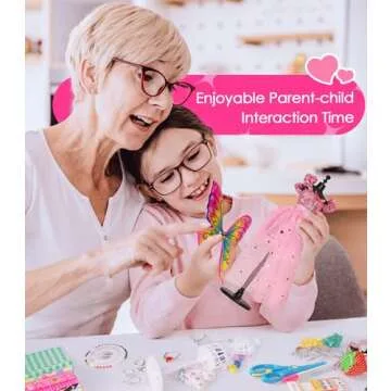 YEETIN Fashion Designer Sewing Kit for Creative Girls