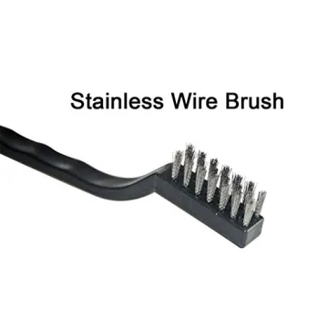 YiwerDer 9PCS Mini Wire Brushes for Effective Cleaning