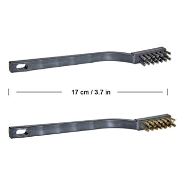 YiwerDer 9PCS Mini Wire Brushes for Effective Cleaning