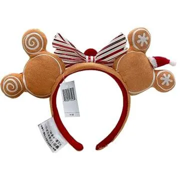 Swanlake Mouse Ears Headband,bow Headband Ears Glitter Fancy Dress Party Princess Decoration Cosplay Costume Holidays birthday party gifts for Girls/adult