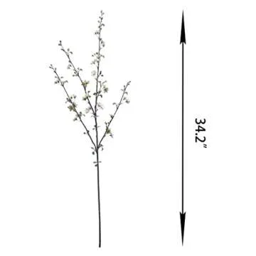 ATFL Plum Blossom Flowers for Home & Party Decor
