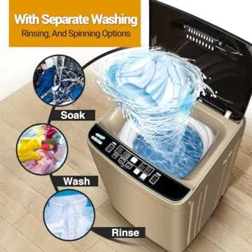 BORCOLO Portable Washing Machine - Compact & Efficient