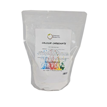 Greenway Biotech Calcium Carbonate Powder – Ideal for DIY Chalk Paint and Projects (5 lbs)