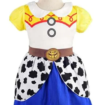 Dressy Daisy Girls Princess Cowgirl Dress Up Costume for Little Girls Size 6X