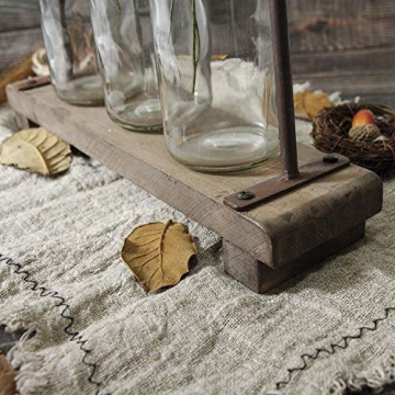 Funsoba Rustic Flower Vase Set for Elegant Home Decor