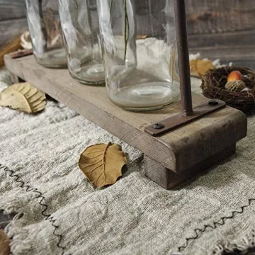 Funsoba Rustic Flower Vase Set for Elegant Home Decor