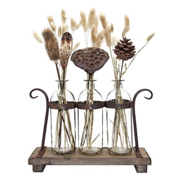 Funsoba Rustic Flower Vase Set for Elegant Home Decor