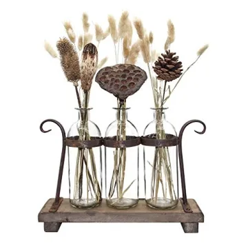 Funsoba Rustic Flower Vase Set for Elegant Home Decor
