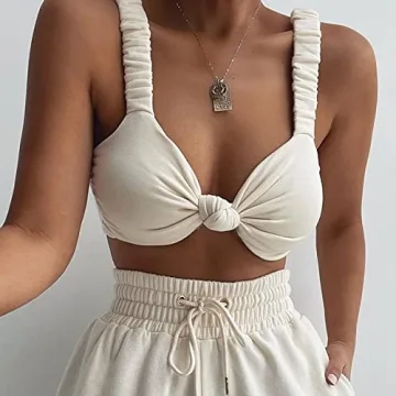 Trendy Y2K Women's Sexy Crop Tops for Summer Style