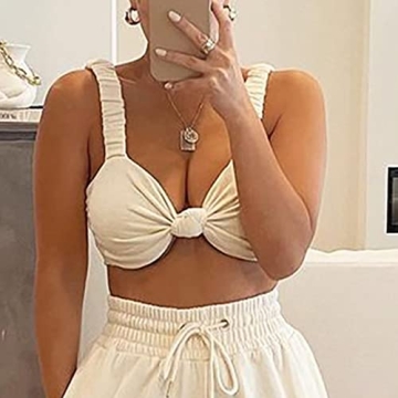 Trendy Y2K Women's Sexy Crop Tops for Summer Style
