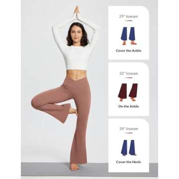 BALEAF Yoga Pants with Pockets for Women Stylish and Comfortable