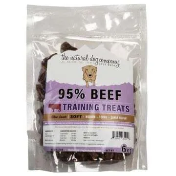The Natural Dog Company All Natural Beef Training Treats - Perfect for Dogs!