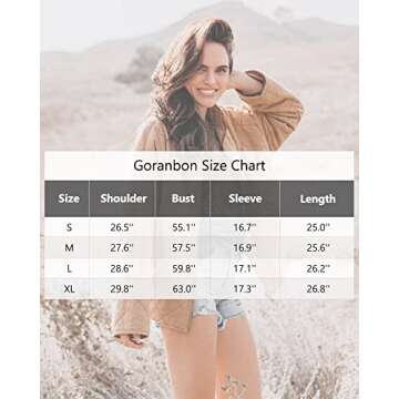 Goranbon Women's Quilted Jackets Zip up Puffer Winter Fall Coats with Pockets