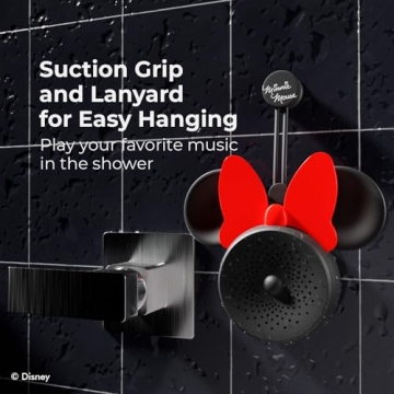 Disney Minnie Mouse Waterproof Bluetooth Shower Speaker