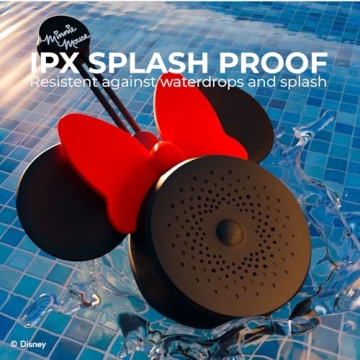 Disney Minnie Mouse Waterproof Bluetooth Shower Speaker